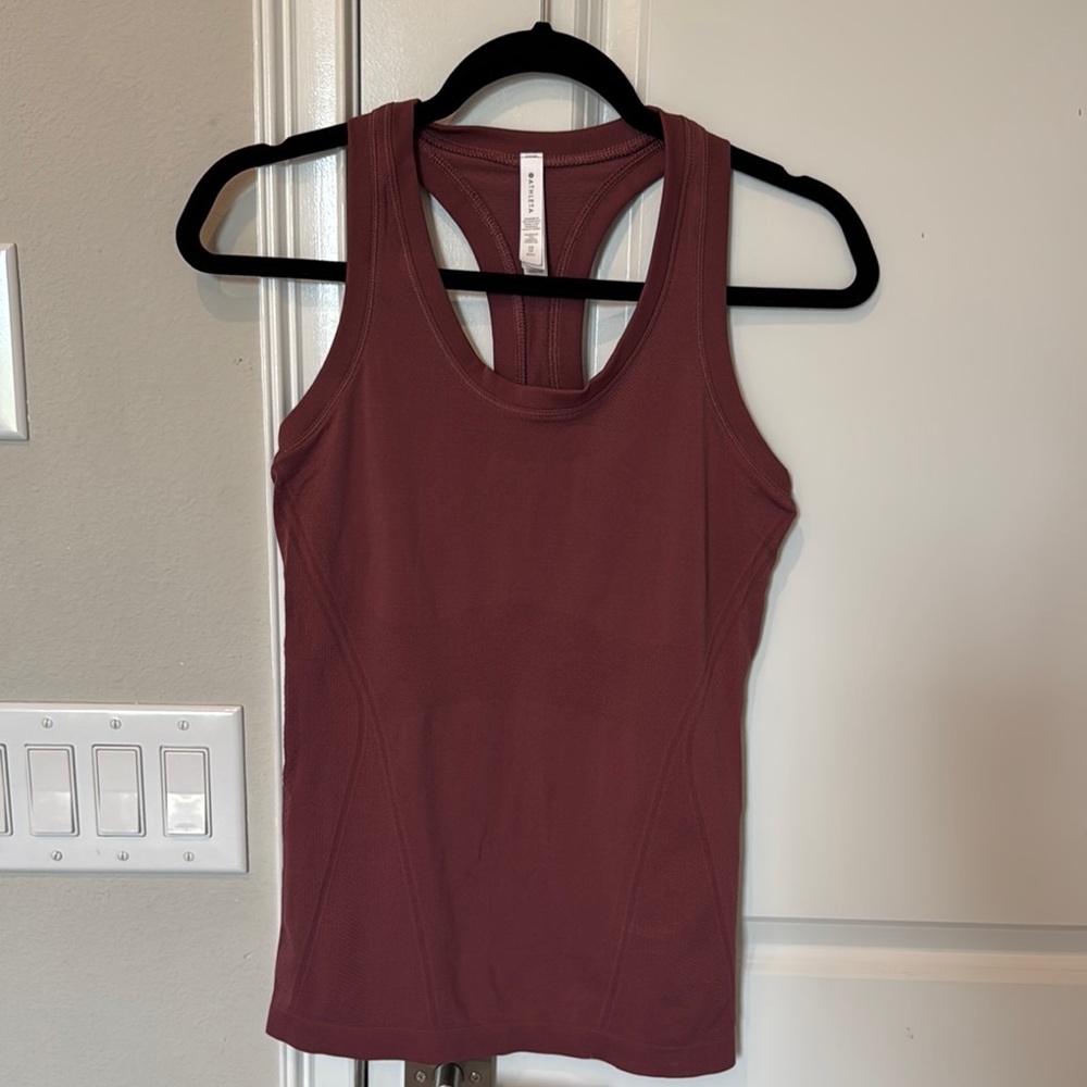 Athleta Burgundy Tank Top size XS